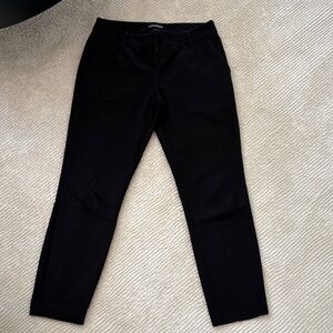 Alfred Dunner Classic Black Cropped Pants
